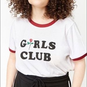F21 “Girls Club” Graphic Tee